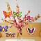 30 Sets Summer Butterfly Suncatchers Crafts Kit Dragonfly Suncatcher DIY Window Paint Art Suncatcher Kits
